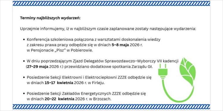 Konferencja szkoleniowa